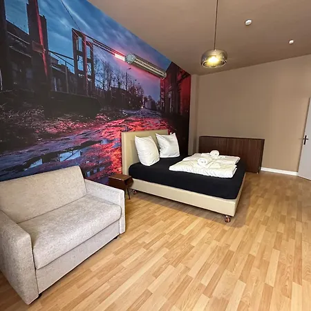 Exklusives Urban Apartman Lipcse